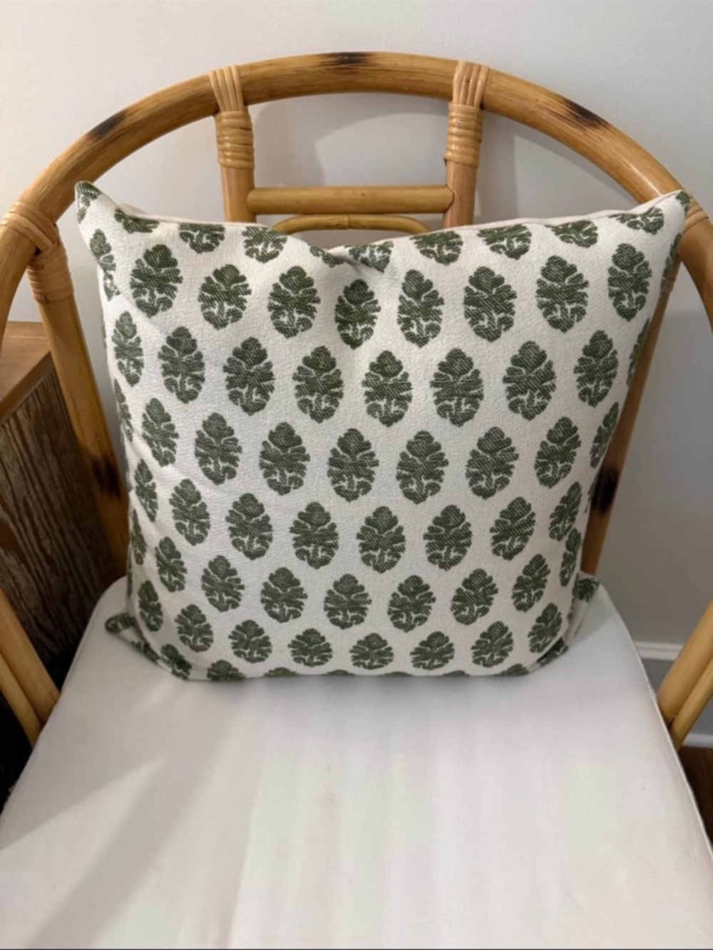 18x18 Jasper Green Pillow